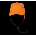 Gorra de invierno con orejeras y cordón Naranja S/M