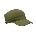 Gorra militar algodón con cierre velcro Verde Militar