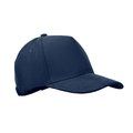 Gorra de pana de 5 paneles Azul