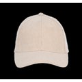Gorra de pana ajustable Sand
