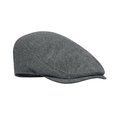 Gorra plana estilo boina 335 gr/m² Gris