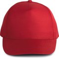 Gorra de poliéster 5 paneles cierre velcro