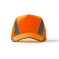 Gorra de poliéster con detalles reflectantes Naranja Fluor Talla Única Adulto