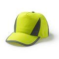 Gorra de poliéster con detalles reflectantes