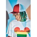 Gorra de rejilla bicolor ajustable