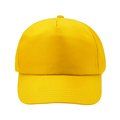 Gorra de RPET ajustable Amarillo Talla Única Adulto