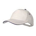 Gorra sandwich algodón peinado 5 paneles con cierre de velcro Natu