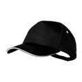 Gorra sandwich algodón peinado 5 paneles con cierre de velcro Neg