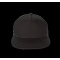 Gorra snapback de algodón Black