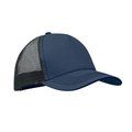 Gorra trucker de 5 paneles con malla trasera French Marino