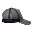 Gorra trucker de 5 paneles con malla trasera