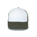 Gorra trucker con ajuste de plástico White / Grape Leaf