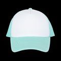 Gorra trucker infantil White / Pastel Cyan