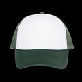 Gorra trucker infantil White / Pineneedle Green
