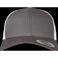 Gorra trucker retro bicolor Darkgrey / White