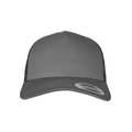 Gorra trucker retro snapback Charcoal