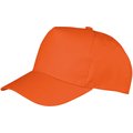 Gorra con visera curva Orange