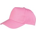 Gorra con visera curva Pink