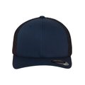 Gorra con visera curva y rejilla trasera Navy S/M