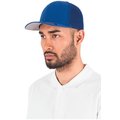 Gorra con visera curva y rejilla trasera