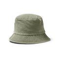 Gorro de algodón bob efecto lavado VERDE KAKI TALLA ÚNICA ADULTO