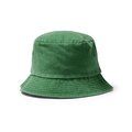 Gorro de algodón bob efecto lavado Verde Oscuro TALLA ÚNICA ADULTO