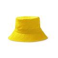 Gorro bob resistente al agua ajustable Amarillo Talla Única Adulto