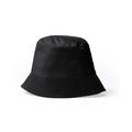 Gorro estilo bob 100% algodón adulto Negro Talla Única Adulto
