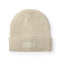 Gorro con etiqueta exterior personalizable Natu