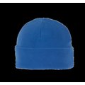 Gorro micropolar con dobladillo Royal Blue 51 Cm