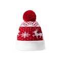 Gorro Navideño con Pom Pom a Juego