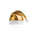 Gorro de Papá Noel dorado o plateado Oro