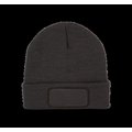 Gorro con parche y forro polar DARK GREY