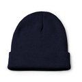 Gorro de poliéster doble capa Marino Talla Única Adulto