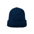 Gorro de punto 100% acrílico Marino UNICA