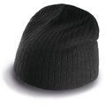 Gorro de punto acanalado 100% acrílico