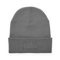 Gorro de punto acrílico doble capa Gris Vigore Talla Única Adulto
