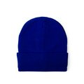 Gorro de punto elástico con dobladillo Azul