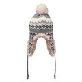 Gorro de punto con orejeras y forro polar