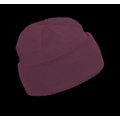Gorro de punto unisex Burgundy
