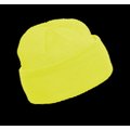 Gorro de punto unisex Fluorescent Yellow