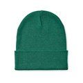 Gorro de punto unisex talla única Verde Oscuro