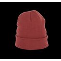 Gorro de punto unisex Terracotta Red