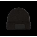 Gorro reciclado con parche Black
