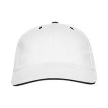 Gorra de algodón con cinta antisudoral Blanco Kids