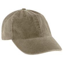 Gorra de algodón con efecto lavado Camel