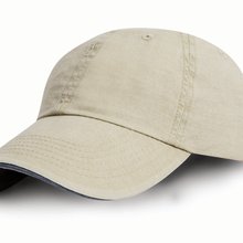 Gorra algodón fino Putty / Navy