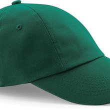 Gorra de algodón gruesa Bottle Green