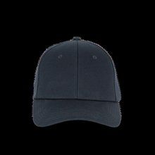Gorra de algodón reciclado 6 paneles Navy