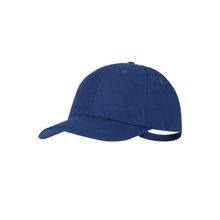 Gorra deportiva con cierre de hebilla Azul